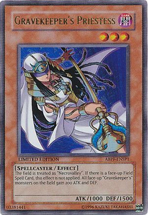 Gravekeeper's Priestess (ABPF-ENSP1) (Ultra Rare) [ABPF-ENSP1] Absolute Powerforce Limited