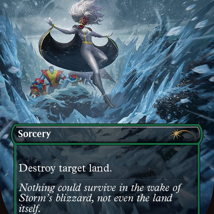 Ice Storm (Borderless) [Secret Lair Drop] Foil
