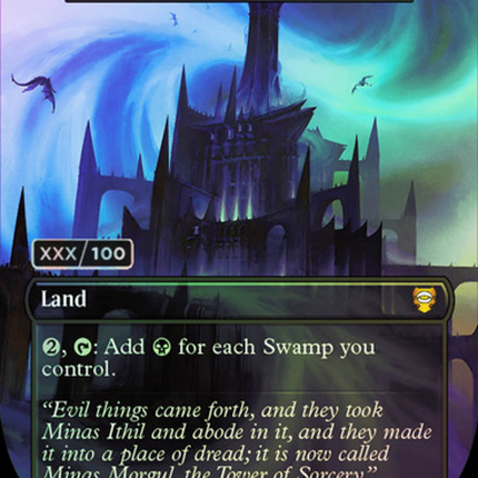 Cabal Coffers (Borderless) [Tales of Middle-earth Commander] Serialized Foil