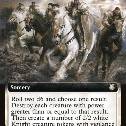 Valiant Endeavor (Extended Art) [Forgotten Realms Commander]