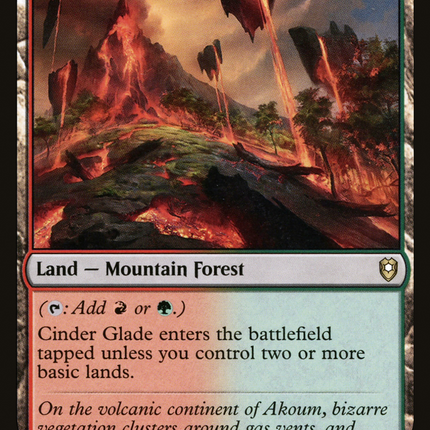 Cinder Glade [Commander Legends: Battle for Baldur's Gate]
