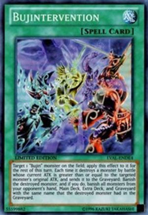 Bujintervention (Super Rare) [LVAL-ENDE4] Limited