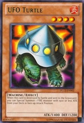 UFO Turtle (Green) [DL12-EN002] Rare