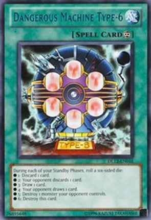Dangerous Machine Type-6 (Blue) [DL12-EN016] Rare