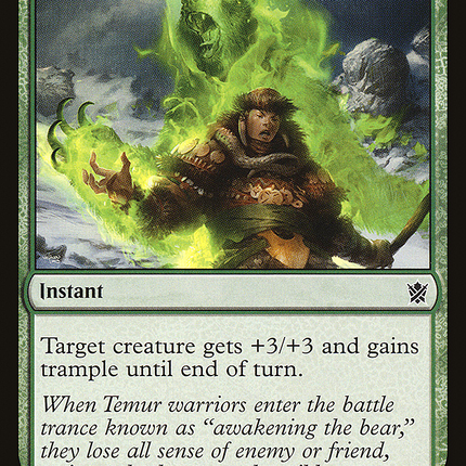 Awaken the Bear [Khans of Tarkir]