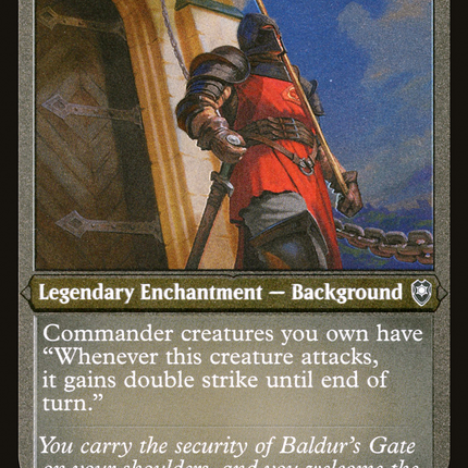 Flaming Fist [Commander Legends: Battle for Baldur's Gate] Etched Foil