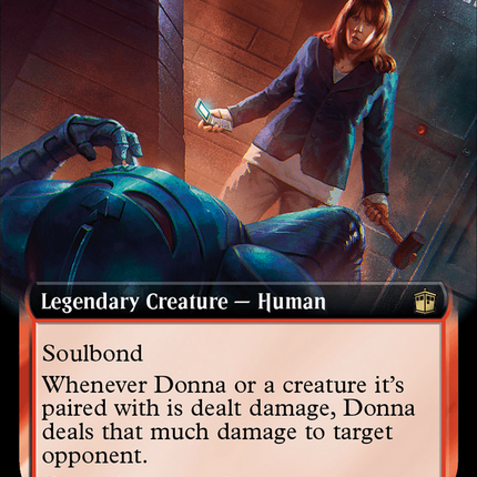 Donna Noble (Extended Art) [Doctor Who] Surge Foil