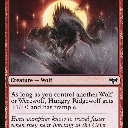 Hungry Ridgewolf [Innistrad: Crimson Vow]