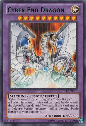 Cyber End Dragon (Green) [DL17-EN010] Rare
