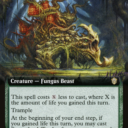 Sproutback Trudge (Extended Art) [Commander 2021]