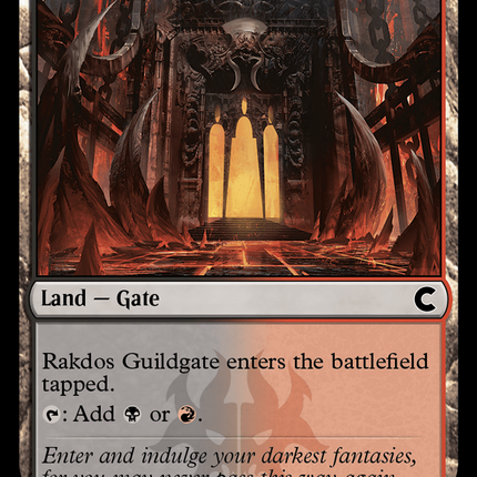 Rakdos Guildgate [Ravnica: Clue Edition]