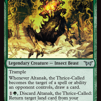Altanak, the Thrice-Called [Duskmourn: House of Horror]