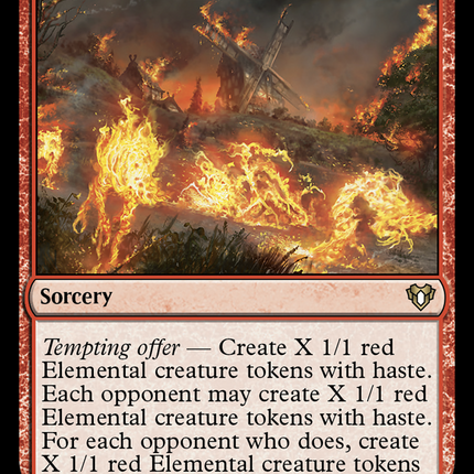 Tempt with Vengeance (Extended Art) [Commander Masters]