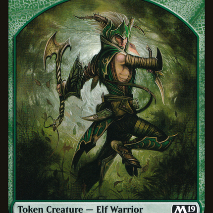 Elf Warrior [Core Set 2019 Tokens]