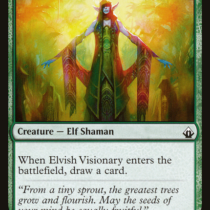 Elvish Visionary [Battlebond]