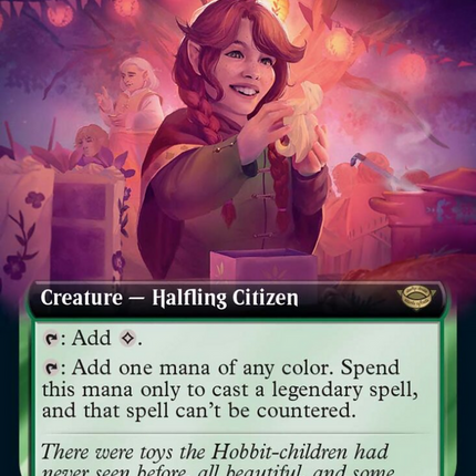 Delighted Halfling (Extended Art) [The Lord of the Rings: Tales of Middle-earth]