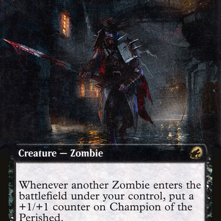 Champion of the Perished (Extended Art) [Innistrad: Midnight Hunt] Foil