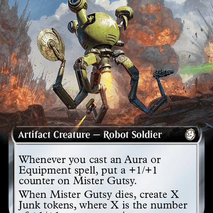 Mister Gutsy (Extended Art) [Fallout] Surge Foil