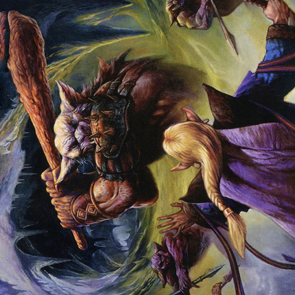 Den of the Bugbear // Den of the Bugbear (Borderless) [Adventures in the Forgotten Realms Art Series]