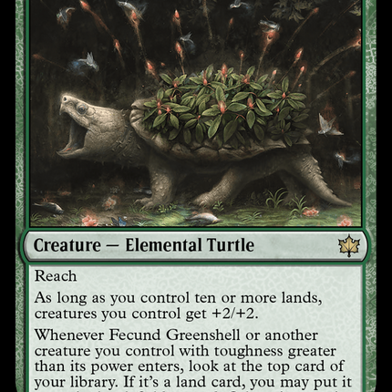 Fecund Greenshell [Bloomburrow]