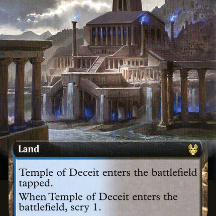 Temple of Deceit (Extended Art) [Theros Beyond Death]