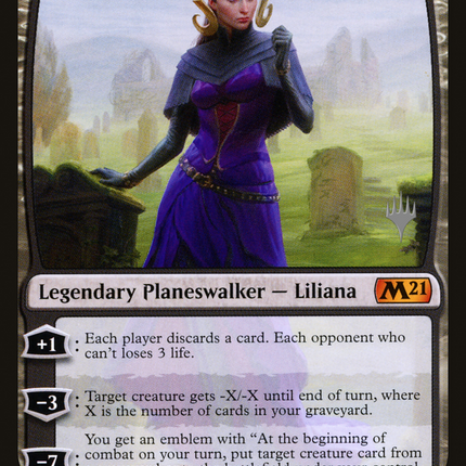 Liliana, Waker of the Dead [Core Set 2021 Promos]