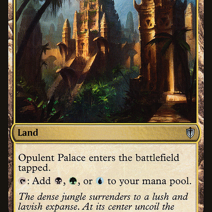 Opulent Palace [Commander 2016]