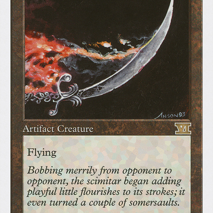 Dancing Scimitar [Classic Sixth Edition]