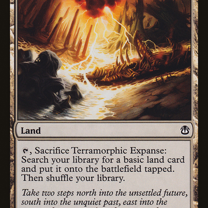 Terramorphic Expanse [Duel Decks: Ajani vs. Nicol Bolas] Foil