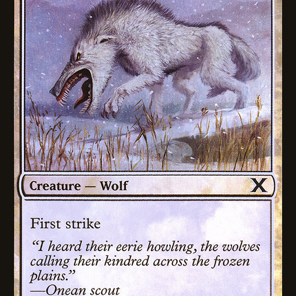 Tundra Wolves [Tenth Edition] Foil
