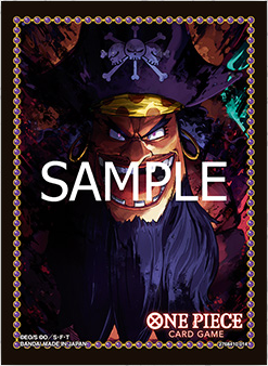 One Piece card game card sleeves - Blackbeard