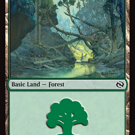 Forest (0285) (285) [Tarkir: Dragonstorm] Foil