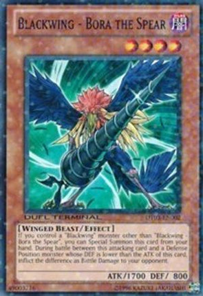 Blackwing - Bora the Spear [DT03-EN002] Duel Terminal Normal Parallel Rare Limited