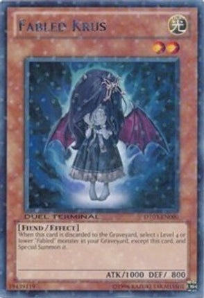 Fabled Krus [DT03-EN009] Duel Terminal Rare Parallel Rare Limited