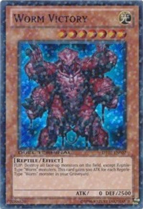Worm Victory [DT03-EN032] Duel Terminal Super Parallel Rare Limited
