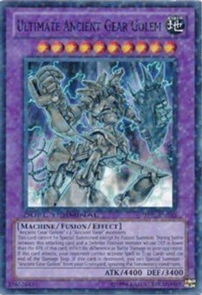 Ultimate Ancient Gear Golem [DT03-EN033] Duel Terminal Normal Parallel Rare