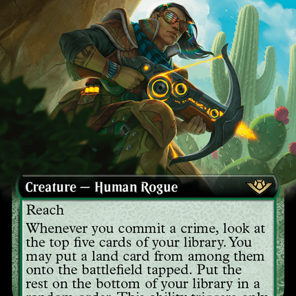 Freestrider Lookout (Extended Art) [Outlaws of Thunder Junction] Foil