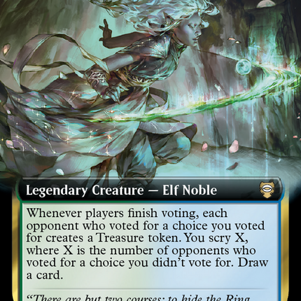 Erestor of the Council (Extended Art) [Tales of Middle-earth Commander] Foil