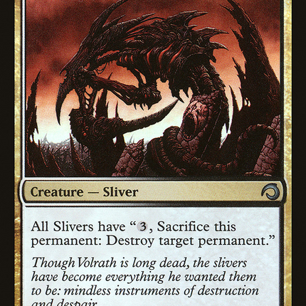 Necrotic Sliver [Premium Deck Series: Slivers] Foil