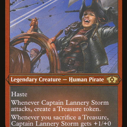Captain Lannery Storm [Multiverse Legends] Etched Foil