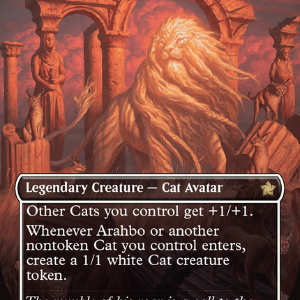 Arahbo, the First Fang (Borderless) [Foundations] Foil