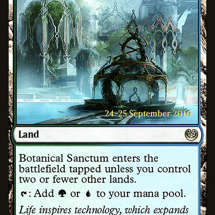Botanical Sanctum [Kaladesh Promos] Prerelease Foil