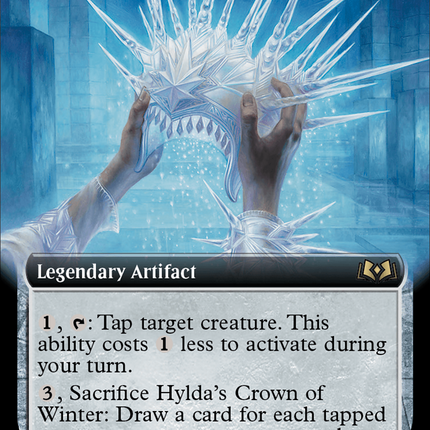 Hylda's Crown of Winter (Extended Art) [Wilds of Eldraine]