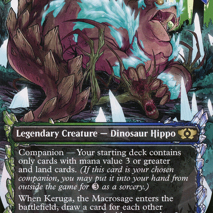 Keruga, the Macrosage (Showcase) (Borderless) [Multiverse Legends]