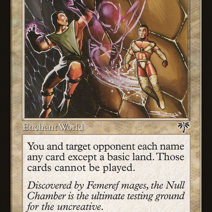 Null Chamber [Mirage]