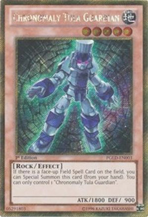 Chronomaly Tula Guardian (Gold Secret Rare) [PGLD-EN003] Unlimited