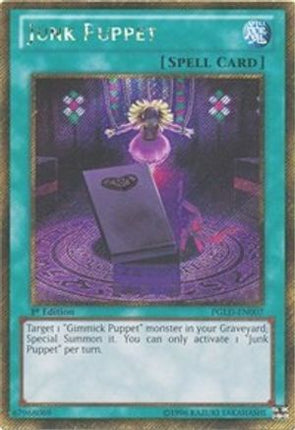 Junk Puppet (Gold Secret Rare) [PGLD-EN007] 1st Edition