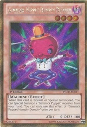 Gimmick Puppet Humpty Dumpty (Gold Secret Rare) [PGLD-EN011] Unlimited