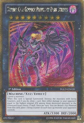 Number C40: Gimmick Puppet of Dark Strings (Gold Secret Rare) [PGLD-EN020] Unlimited