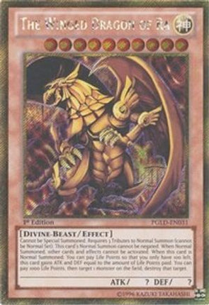 The Winged Dragon of Ra (Gold Secret Rare) [PGLD-EN031] Unlimited